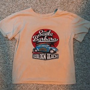 Cream-Colored Santa Barbara Golden Beach Shirt